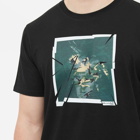 Maharishi Men's Cubist Warhol Fright Wig T-Shirt in Black