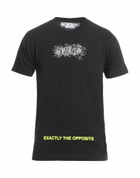 Off-white Mens T-shirt in Black