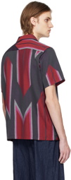 NEEDLES Red One-Up Shirt