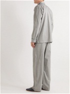 Kingsman - Herringbone Cotton Pyjama Set - Gray