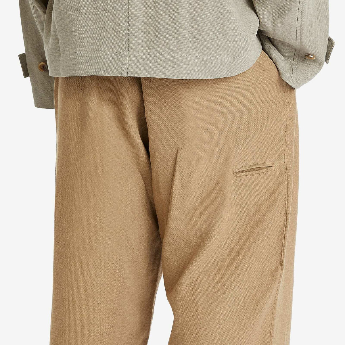 Merely Made Men's Wide String Pants in Brown