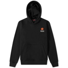 Kenzo Paris Men's Boke Flower Crest Classic Hoody in Black