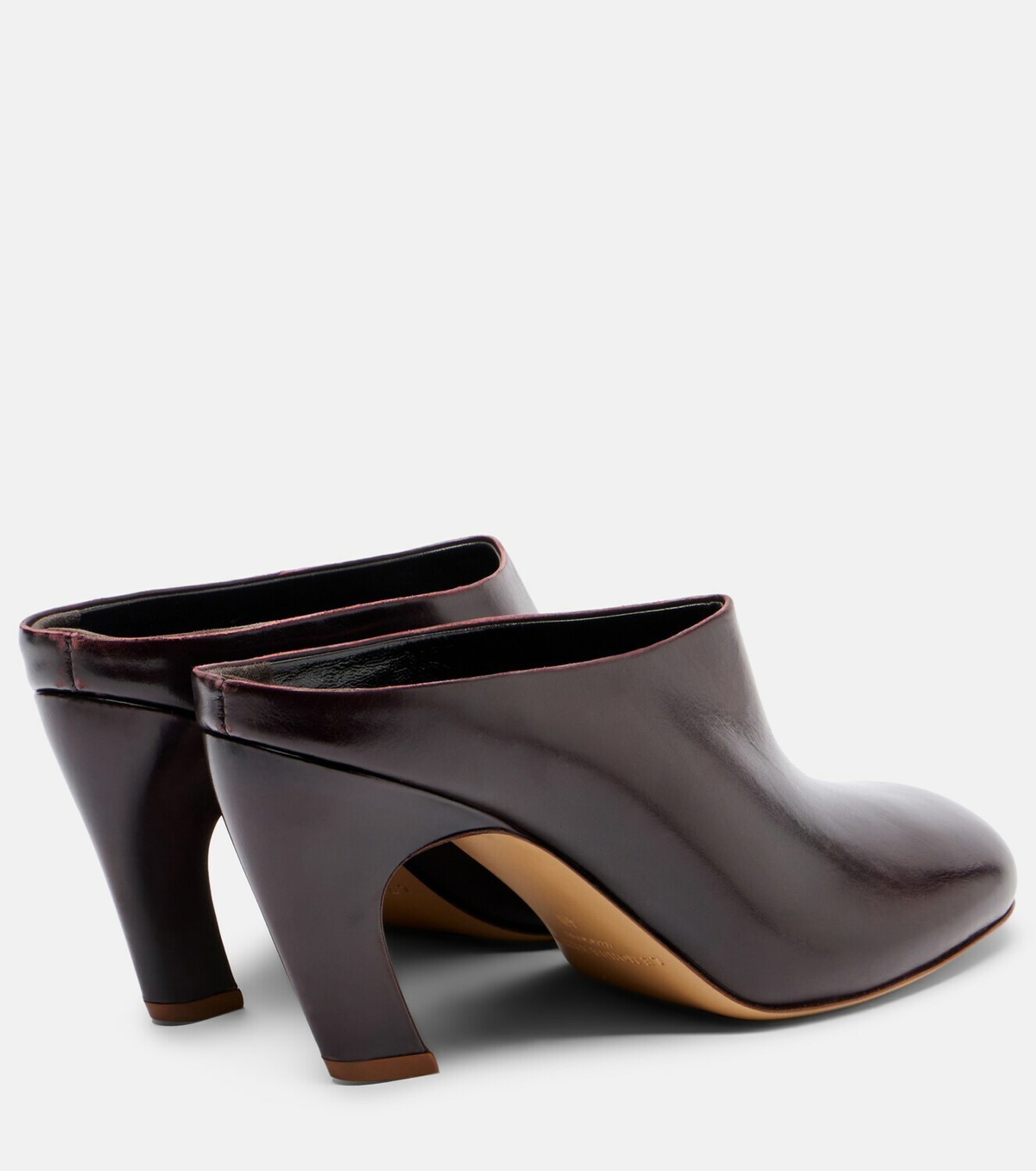 Le Monde Béryl Mica 80 leather mules