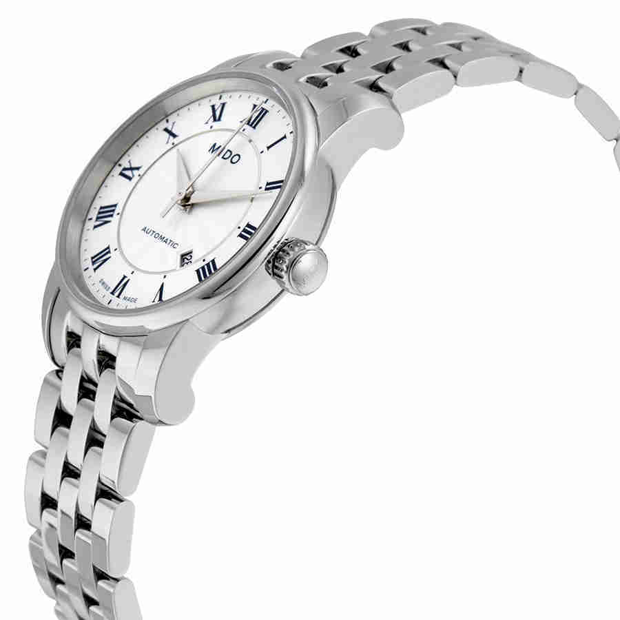 Mido Baroncelli II Automatic Silver Dial Ladies Watch M76004211