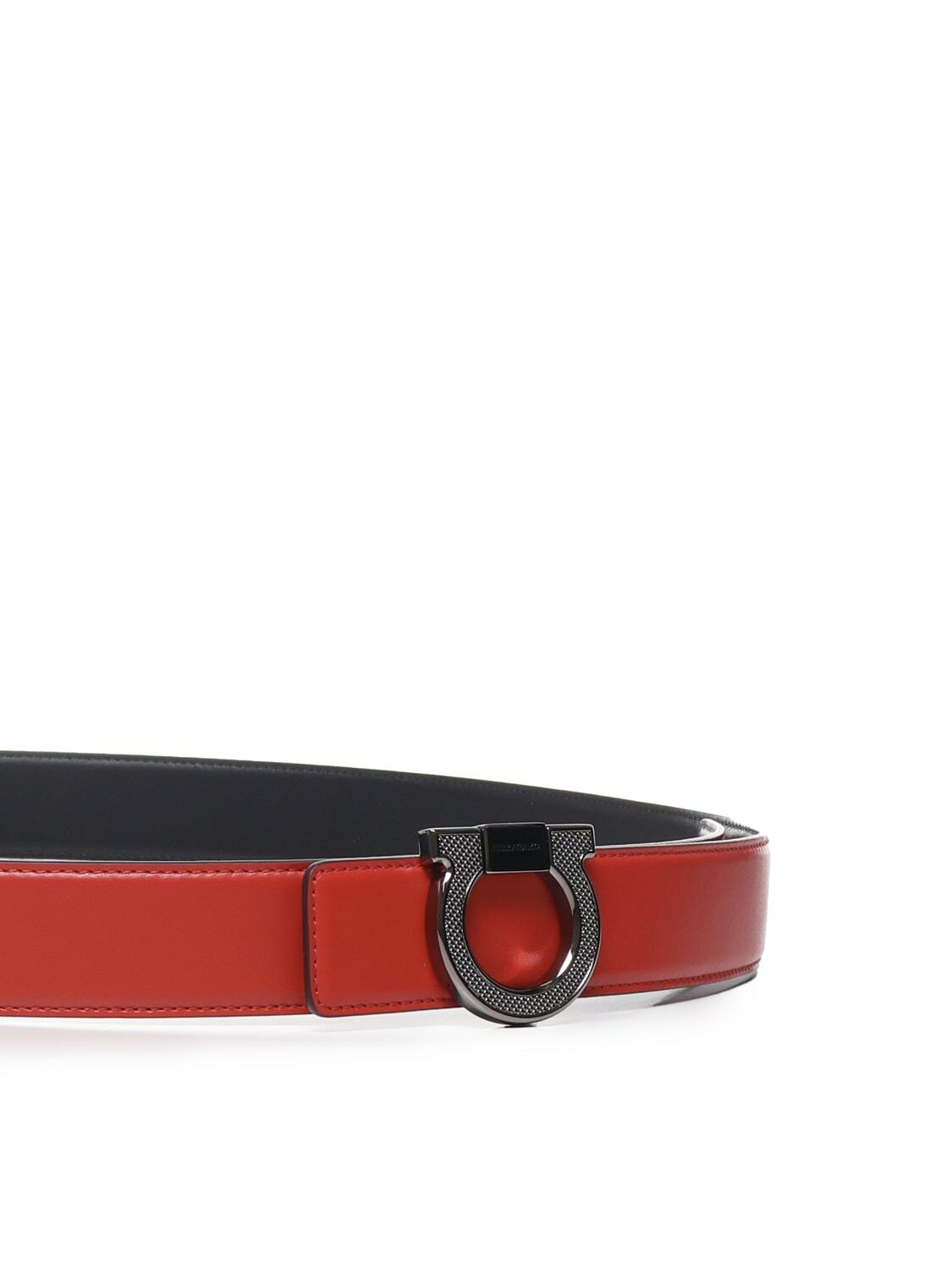 Ferragamo Gancini Belt In Calfskin