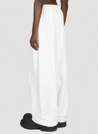 adidas x Balenciaga - Embroidered Logo Track Pants in White