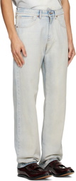MM6 Maison Margiela Blue Washed Jeans