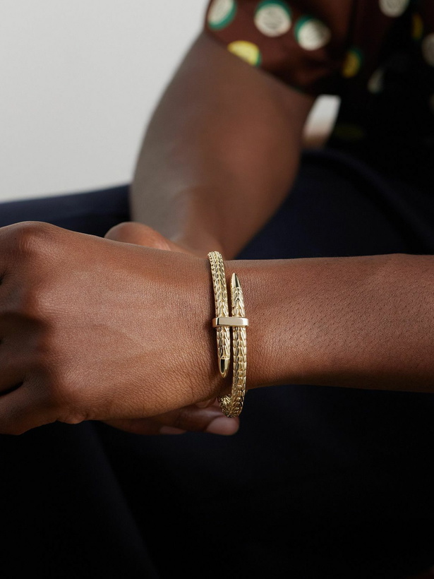 Photo: John Hardy - Spear Gold Cuff - Gold