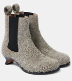 Loewe Campo Chelsea suede ankle boots