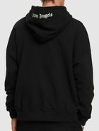 PALM ANGELS - Logo Embroidered Cotton Hoodie