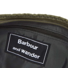 Barbour x and wander Waist Bag in Khaki