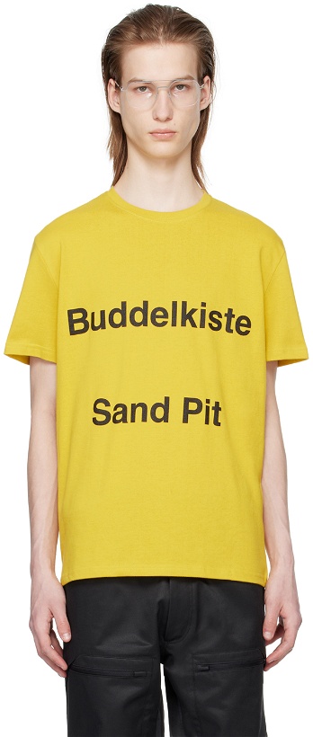 Photo: Olly Shinder Yellow Printed T-Shirt
