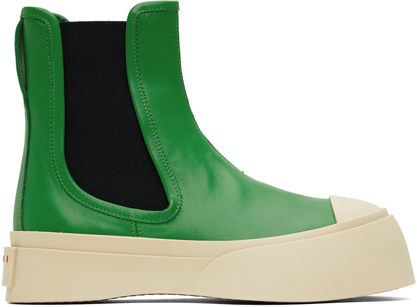 Marni Tan Pablo Chelsea Boots Marni