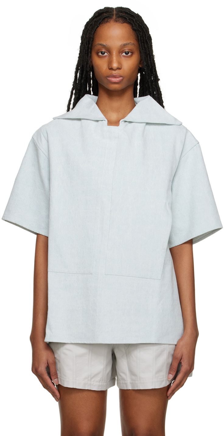 Toogood Blue 'The Anchorsmith' Blouse Toogood