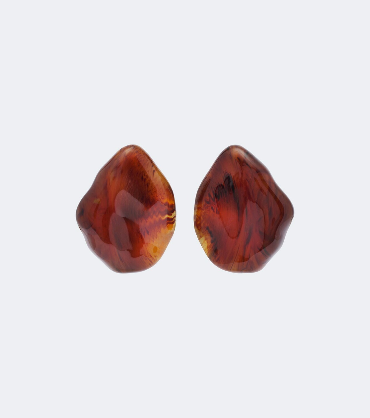 Victoria Beckham Ambra gold-plated clip-on earrings