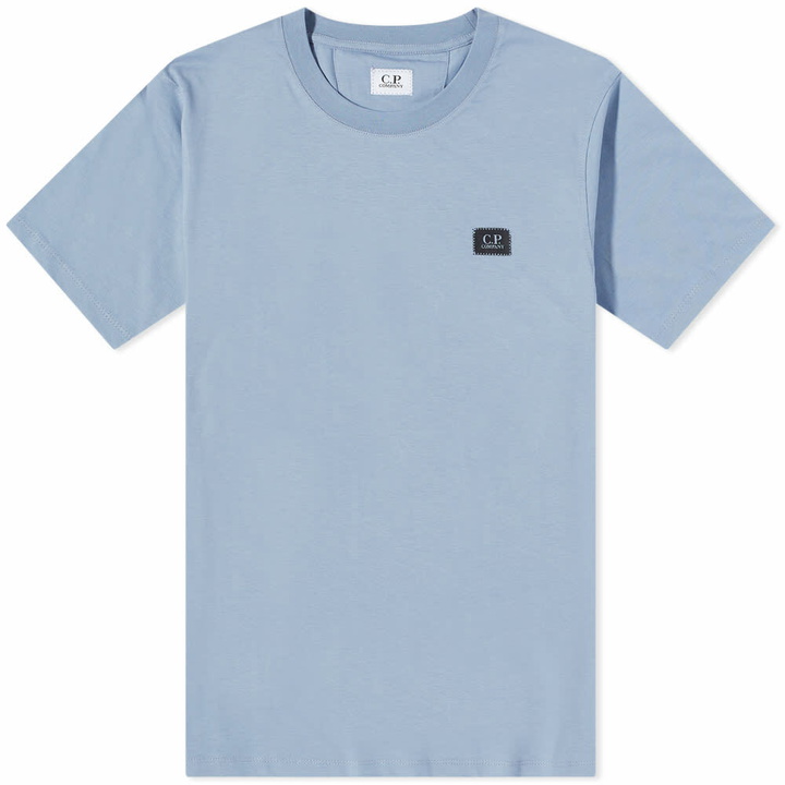 Photo: C.P. Company Men's Patch Logo T-Shirt in Infinity