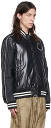 Moncler Black Dayu Bomber Jacket