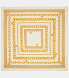Versace Versace Treasure silk twill scarf