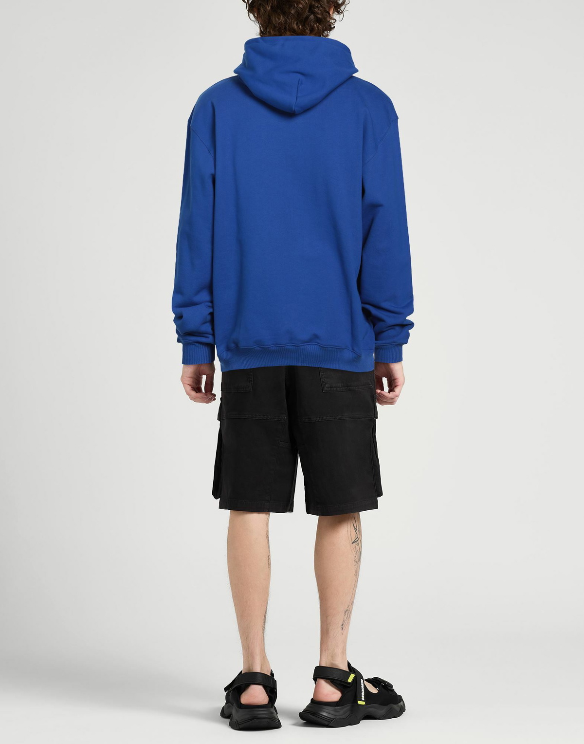 Msgm Mens Sweatshirt in Blue