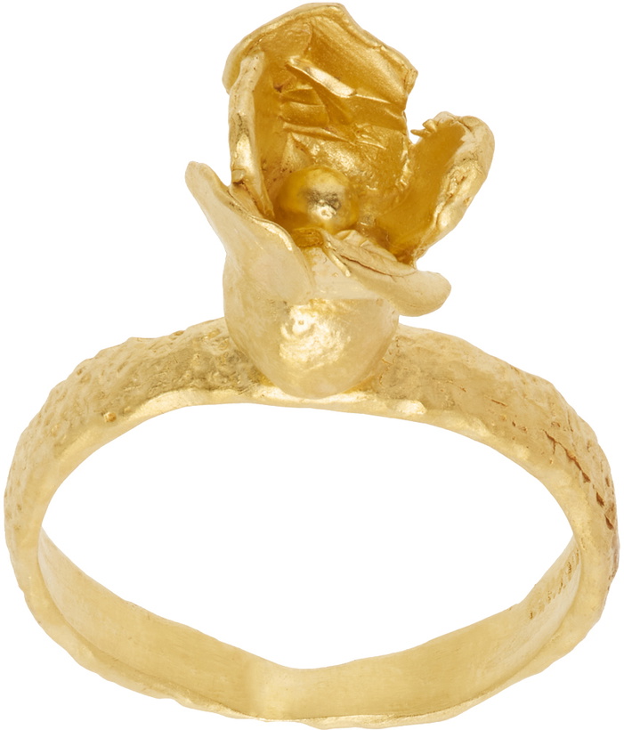 Photo: ELHANATI Gold Conie Vallese Edition Jardín Tulip Nude Ring