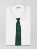 Dunhill - 9.5cm Polka-Dot Silk-Jacquard Tie