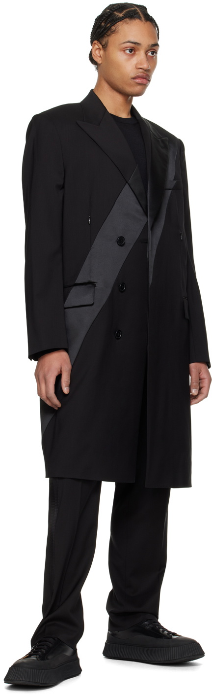 Helmut Lang Black Car Trousers