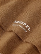 Sunspel - Stretch Cotton-Blend Socks - Brown