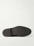 Brunello Cucinelli - Flex Suede Penny Loafers - Black
