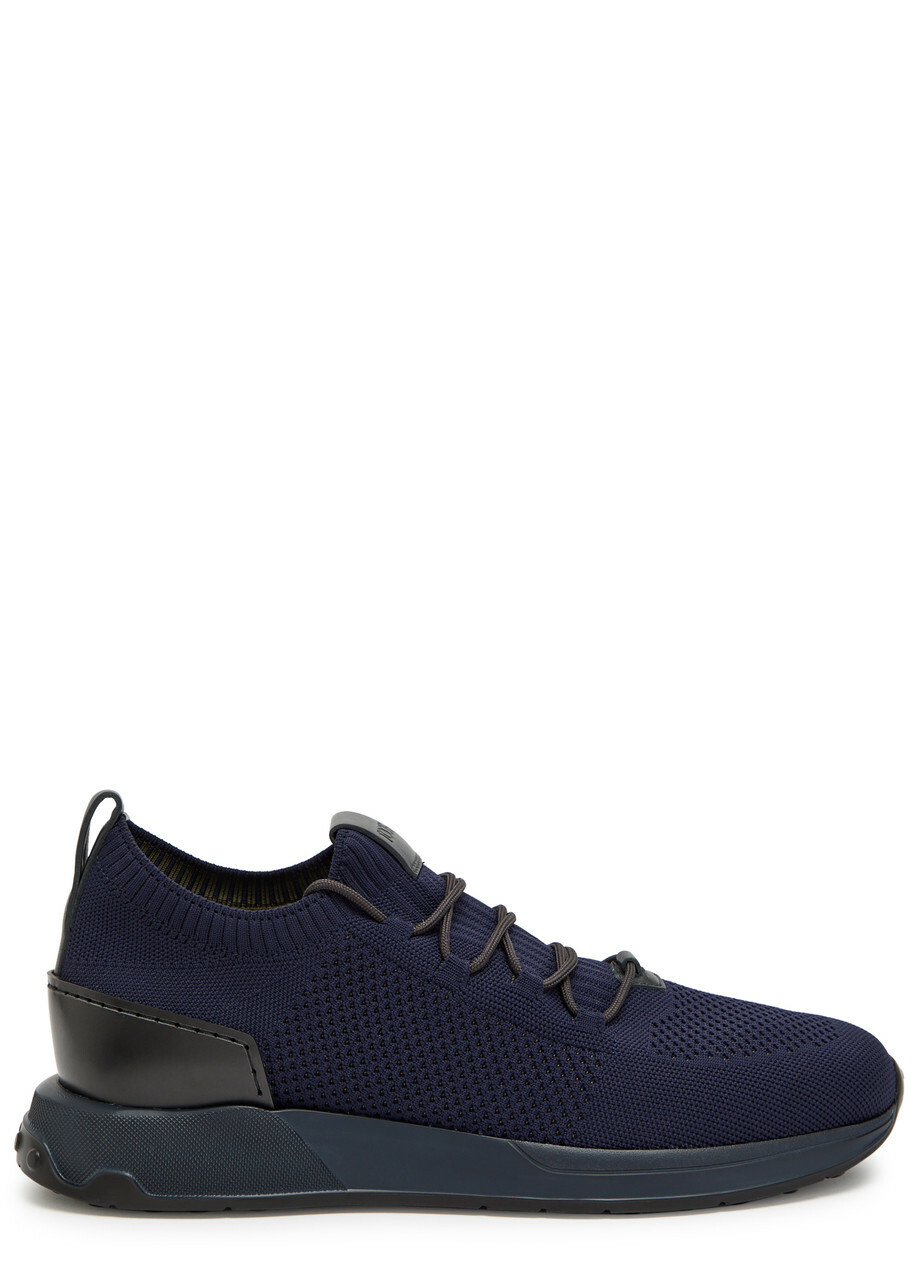 Tods Calzino Knit Sneakers Navy