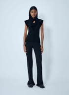 Kiko Kostadinov Quimby Knitted Polo Vest