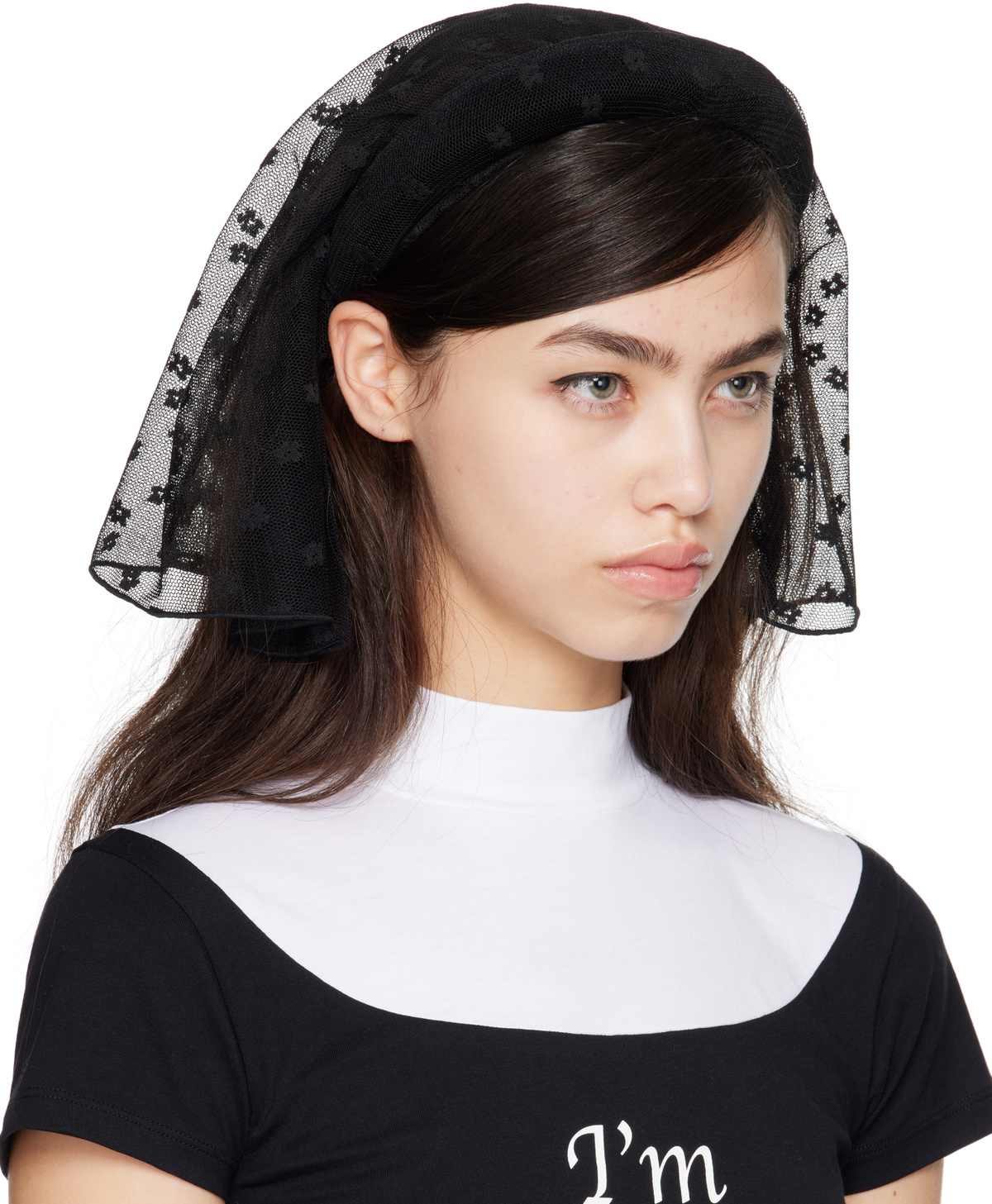 I'm Sorry by Petra Collins SSENSE Exclusive Black JennyFax Edition Sister Headband