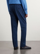 Rubinacci - Straight-Leg Linen Trousers - Blue