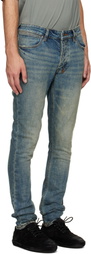 Ksubi Blue Van Winkle Re-Up Jeans