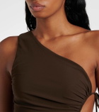 Saint Laurent One-shoulder swimsuit