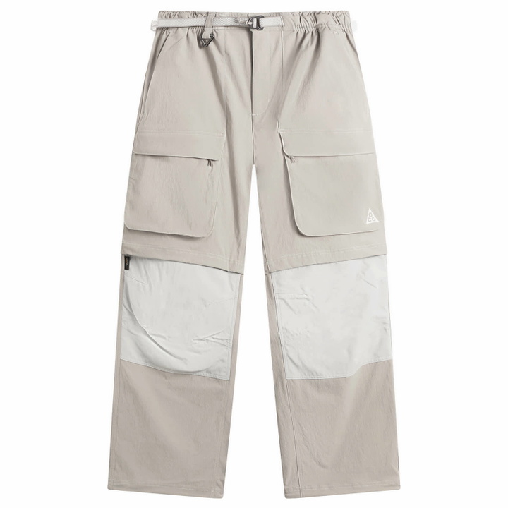 Photo: Nike Men's ACG Zip Smith Summit Cargo Pant in College Grey/Grey Fog/Summit White