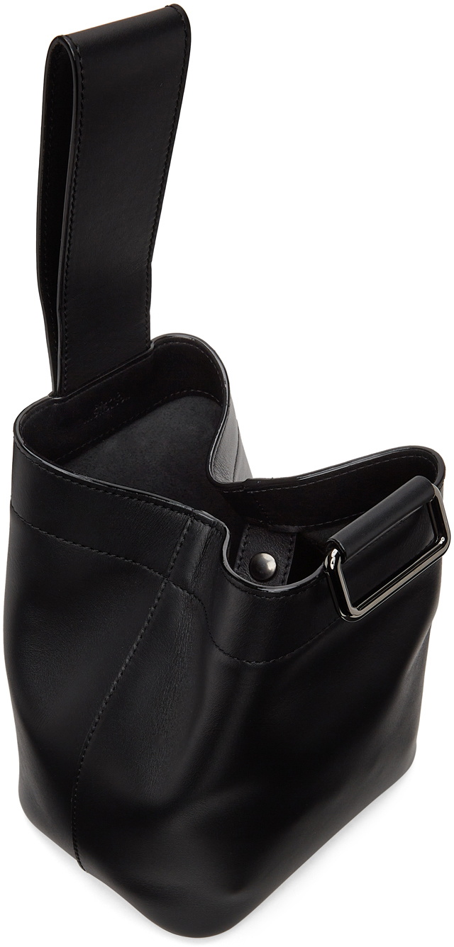 Studio Nicholson Black Nano Calfskin Mini Sling Bag Studio Nicholson