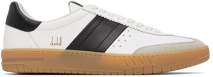 Photo: Dunhill White & Black Court Legacy Sneakers