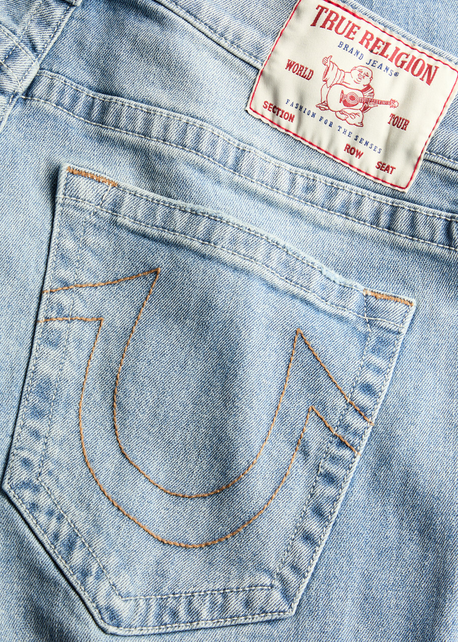 True Religion Rocco Slim-leg Jeans Light Blue