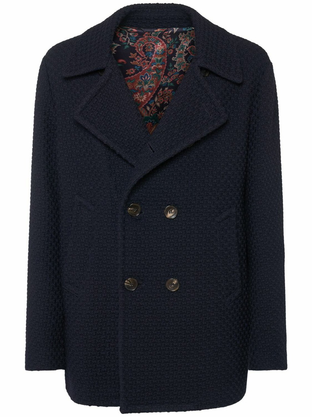 Photo: ETRO Wool Peacoat