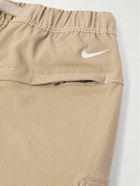 Nike - ACG Smith Summit Convertible Stretch-Shell Cargo Trousers - Neutrals