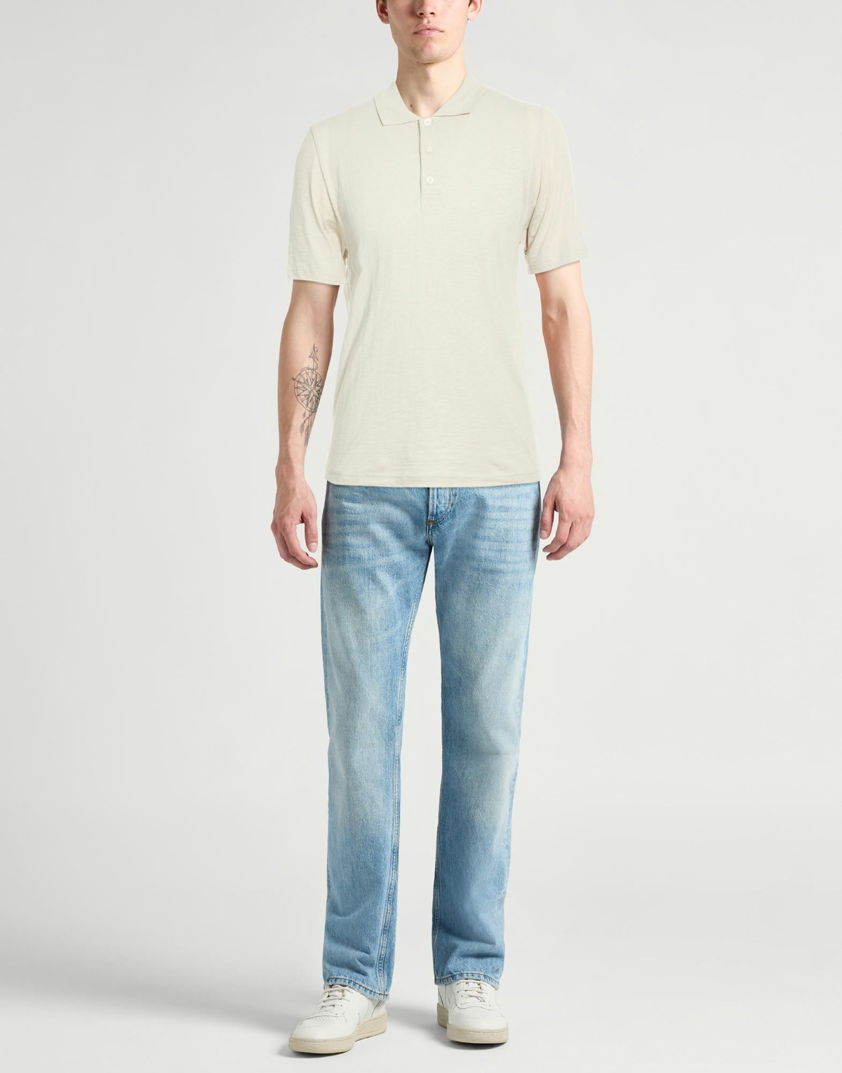 Theory Mens Polo shirt in Beige