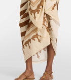 Johanna Ortiz Cotton printed beach cover-up