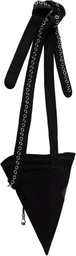 Kiko Kostadinov Black Hatha Jersey Bag
