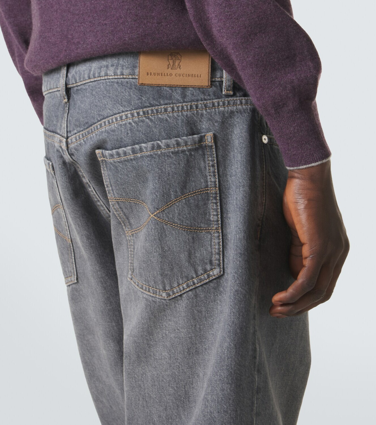 Brunello Cucinelli Mid-rise straight jeans