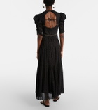 Marant Etoile Sichene polka-dot cotton midi dress