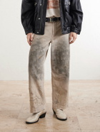 Enfants Riches Déprimés - Kansas Embroidered Leather Chelsea Boots - Neutrals