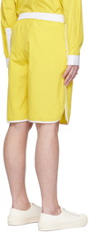 Sébline Yellow Running Boxer Shorts