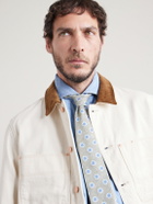 Favourbrook - Selworthy 8cm Cotton and Silk-Blend Jacquard Tie