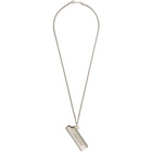 Ambush Silver Small Lighter Case Necklace