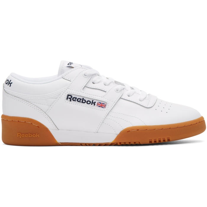 Photo: Reebok Classics White Workout Low Sneakers